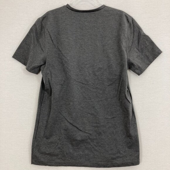 LALABU Soothe Short Sleeve Shirt Kangaroo Pouch Gray Size XL - Picture 10 of 11